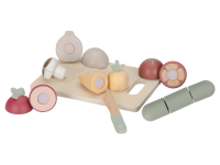 LITTLE DUTCH Krájecí zelenina dřevěná