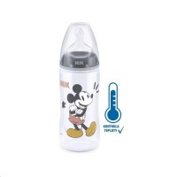 NUK FC+ lahev s kontrolou teploty Mickey 300 ml