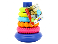 INFANTINO Pyramida z kroužků