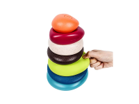 B-TOYS Pyramida z kroužků