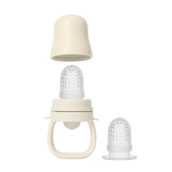 BIBS silikonový dudlík na krmení - Ivory