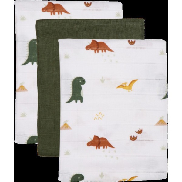 TRYCO Mušelínové plenky, 6ks - Dinosaur