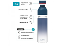 QUOKKA Plastová láhev Ice Kids s poutkem 430 ml