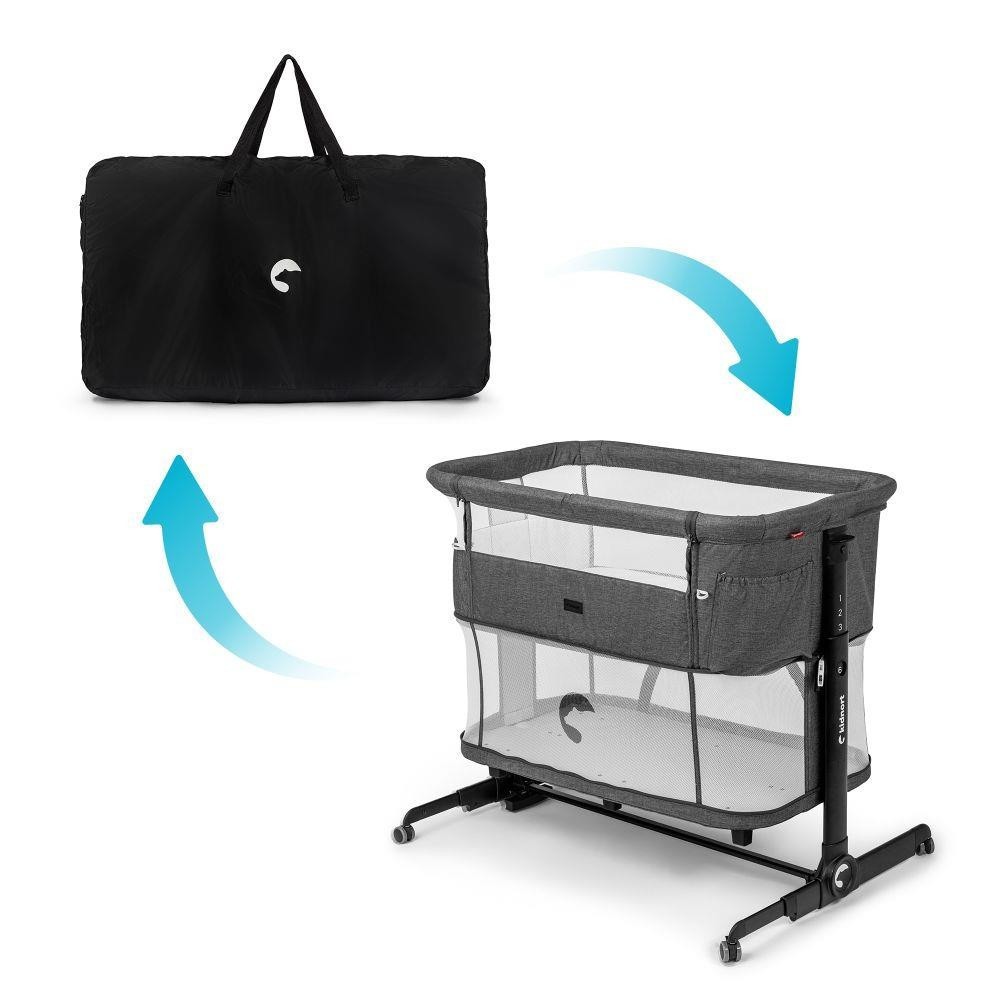 KIDNORT Postýlka Snäckskal