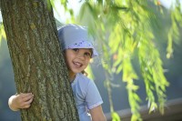 LITTLE ANGEL Šátek tenký kšilt Outlast®