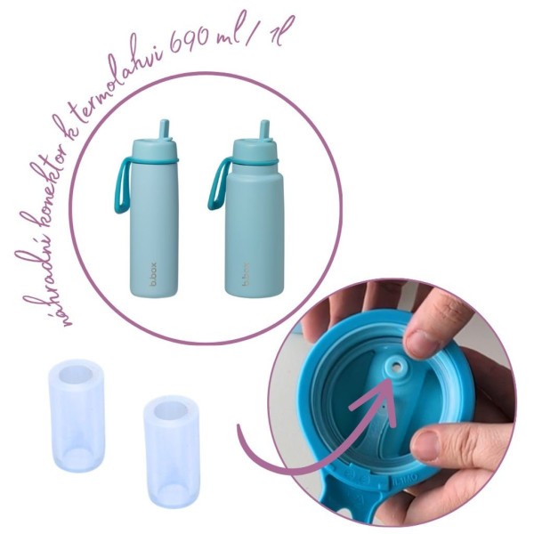 B.BOX Náhradní konektor k Nerezové termolahvi - 2ks - Náhradní konektor k Nerezové termolahvi - 2ks