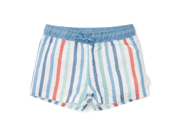 LITTLE DUTCH Plavky šortky UPF 50+ - Stripes Multicolor vel. 74/80