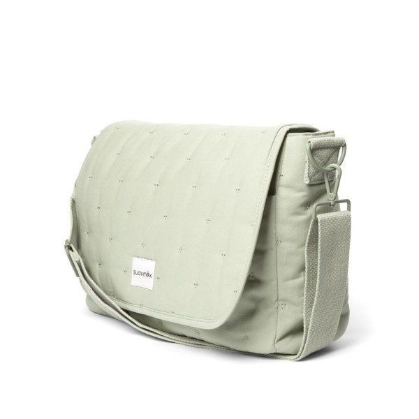 SUAVINEX POETRY PŘEBALOVACÍ taška PŘES RAMENO - zelená