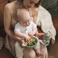 CANPOL BABIES Nevylévací hrneček se slámkou a závažím EXOTIC ANIMALS 270ml