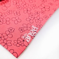 LITTLE ANGEL Kraťasy tenké TISK Outlast® - jahodová kytičky