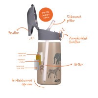 ZOPA Termoska na pití s pítkem 400 ml