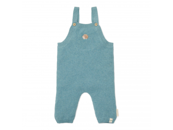 LITTLE DUTCH Overal pletený - Baby Blue vel. 56