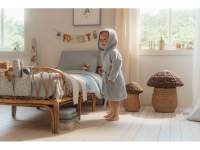 LITTLE DUTCH Župan froté Forest Friends Blue