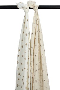 MEYCO Mušelínové pleny 2-balení, 120x120 cm