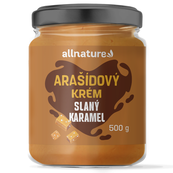 ALLNATURE Arašídový krém - slaný karamel