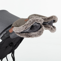 PETITE&MARS Set zimní fusak Arctic 4v1 + rukavice na kočárek Furry