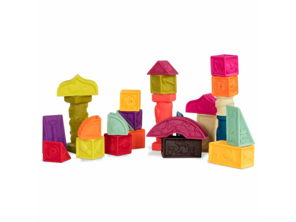 B-TOYS Kostky Elemenosqueeze - Kostky Elemenosqueeze