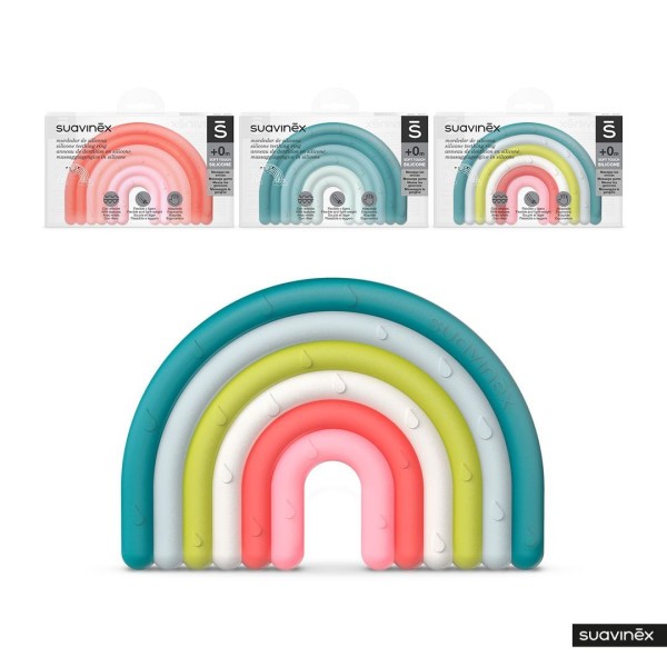 SUAVINEX | KOUSÁTKO silikonové +0 m - MODRÉ