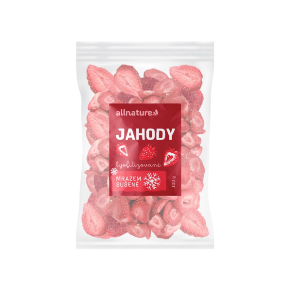 ALLNATURE Jahoda sušená mrazem - 100 g