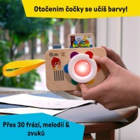 BABY EINSTEIN Hračka interaktivní se zvukem fotoaparát 6m+