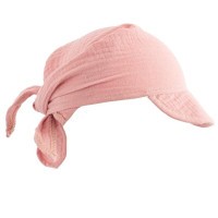 NEW BABY Dětský letní mušelínový šátek s kšiltem