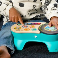 BABY EINSTEIN Hračka hudební Gramofon DJ Discovery™ Magic Touch™ HAPE 6m+