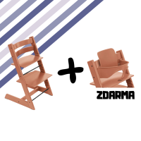 STOKKE Židlička Trip Trapp + baby set zdarma