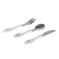 LÄSSIG Cutlery 3pcs Garden Happy Fruits