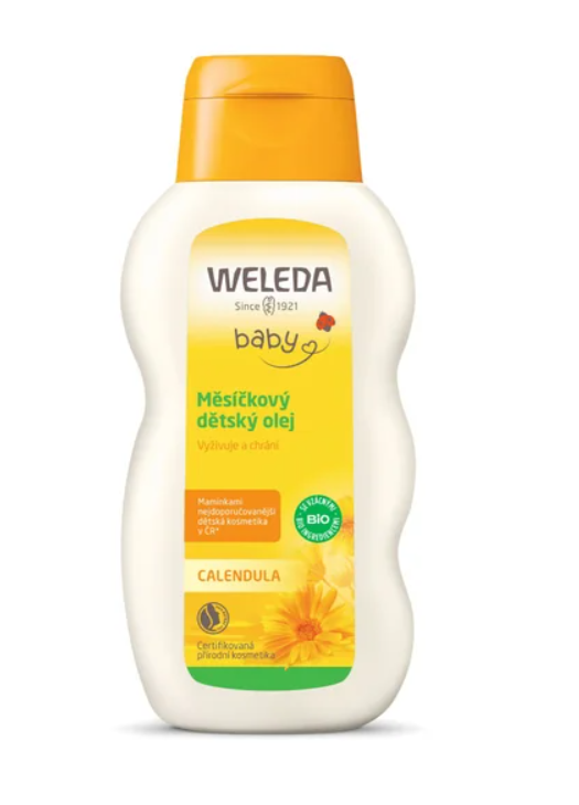 WELEDA Baby Měsíčkový dětský olej 200 ml