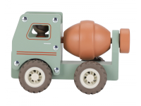 LITTLE DUTCH Náklaďák s míchačkou dřevěný