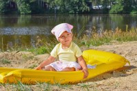 LITTLE ANGEL Šátek tenký kšilt Outlast®