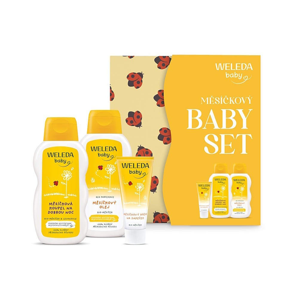 WELEDA Baby Měsíčkový baby set