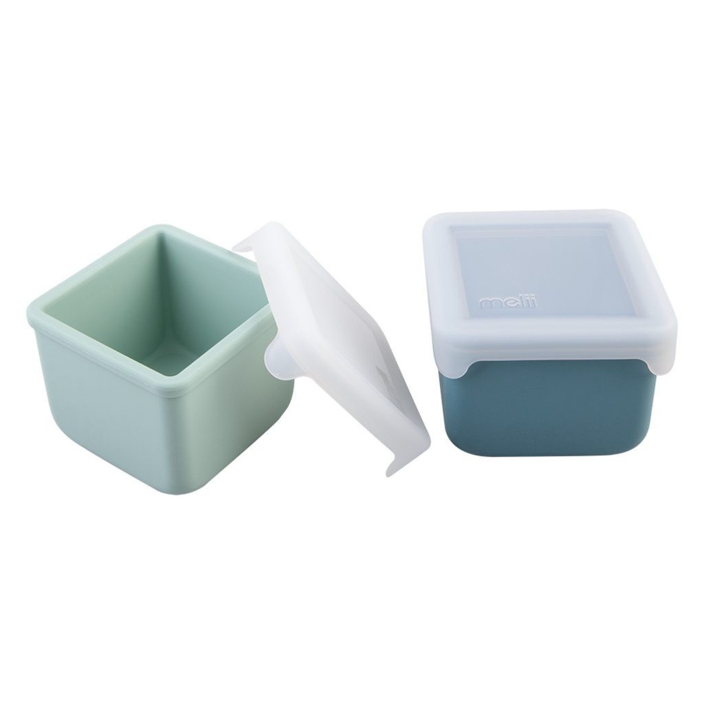 MELII Silikonové krabičky na svačinu 237 ml, 2ks