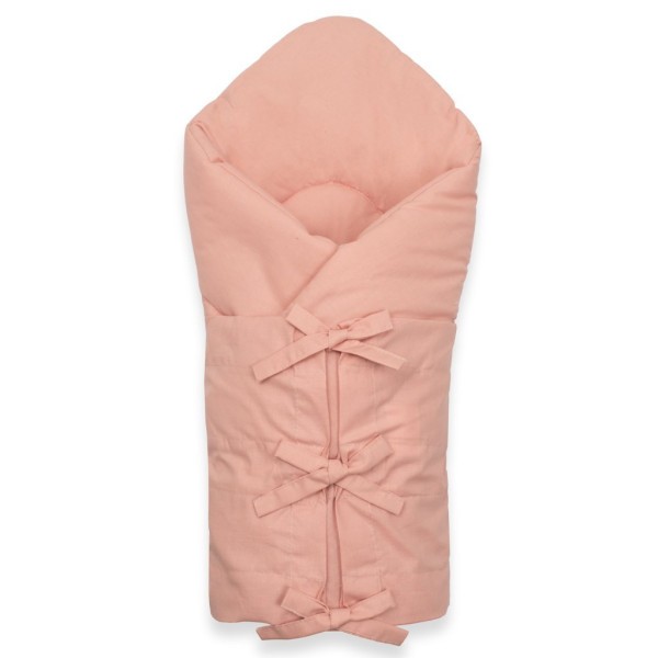 NEW BABY Klasická šněrovací zavinovačka - old rose