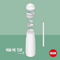 NUK Dětská láhev Mini-Me Flip 450 ml