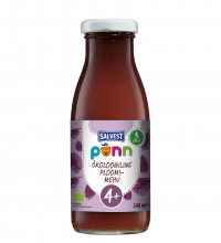 SALVEST Põnn BIO Švestková šťáva s dužinou (240 ml)