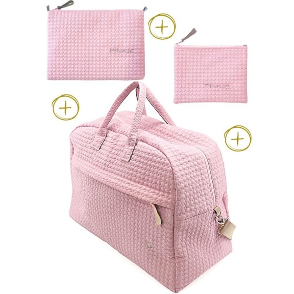 PINKIE sada cestovní - -Small Pink Comb