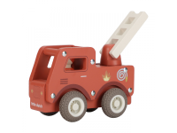 LITTLE DUTCH Hasičské auto dřevěné