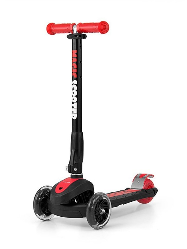 Dětská koloběžka Milly Mally Magic Scooter - red
