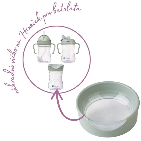 B.BOX Náhradní víčko na Hrneček pro batolata - zelené