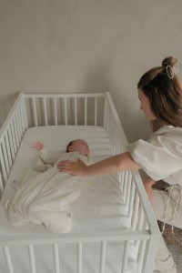 LODGER Spací pytel s rukávy Matcha