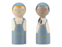 LITTLE DUTCH Náklaďák se sklápěčkou dřevěný