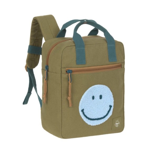 Lässig  Dětský batůžek Green Label Little One & Me Square Backpack Small Gots