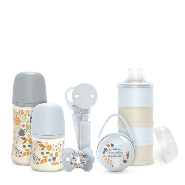 SUAVINEX Novorozenecký set WONDERLAND - MODRÝ