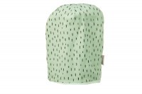 Emitex Bavlněná čepice s nákrčníkem olivová dvouvrstvá