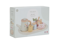 LUTTLE DUTCH Čajový set dřevěný s květinovým potiskem