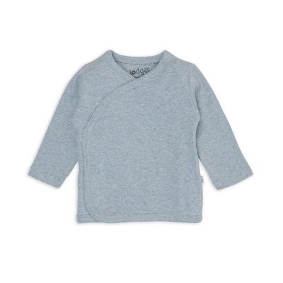 LODGER Zavinovací kabátek Melange Birch - Blue Fogg vel. 50