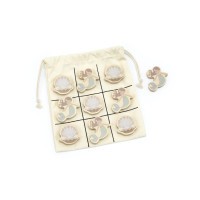 TRYCO Dřevěná hra Tic Tac Toe