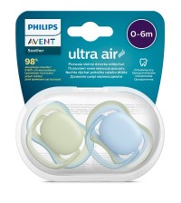 Philips AVENT Šidítko Ultra air neutral 0-6m 2ks