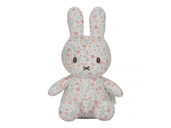 LITTLE DUTCH Králíček Miffy textilní 20 cm - Lucky Blossom 20 cm